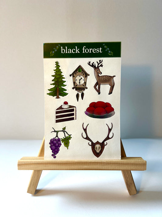 Sticker "black forest"